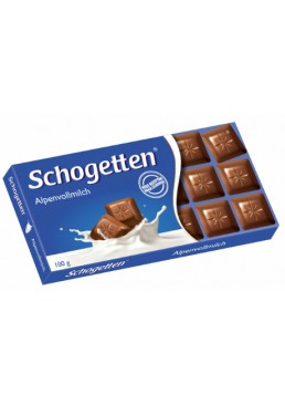 Шоколад Schogetten Альпийский молочный, 100 г 
